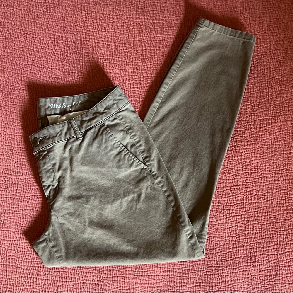 Khakis by GAP Skinny Mini slacks.